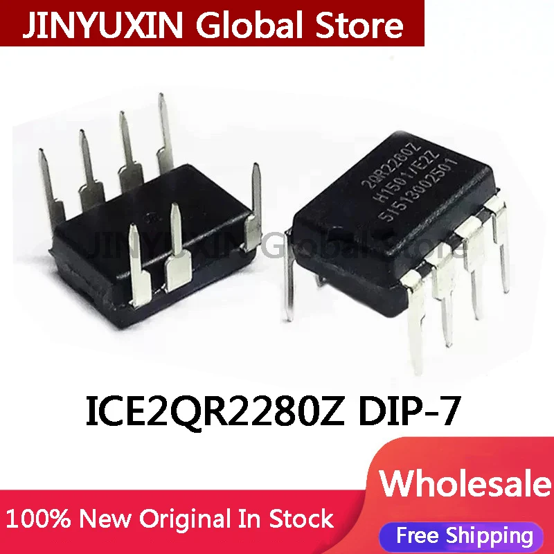 5pcs 2QR2280Z ICE2QR2280Z DIP-7 power management chip IN Stock Wholesale