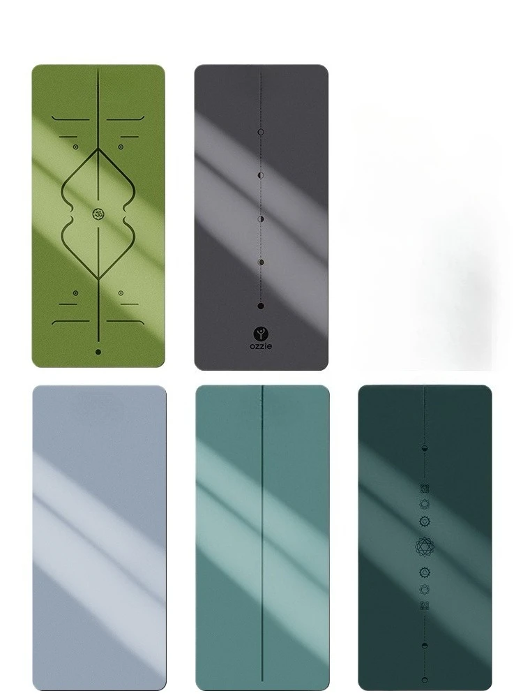 

Ladies Natural Rubber Yoga Mat Professional Non-slip Fitness Mat Household Shock Absorption Mute