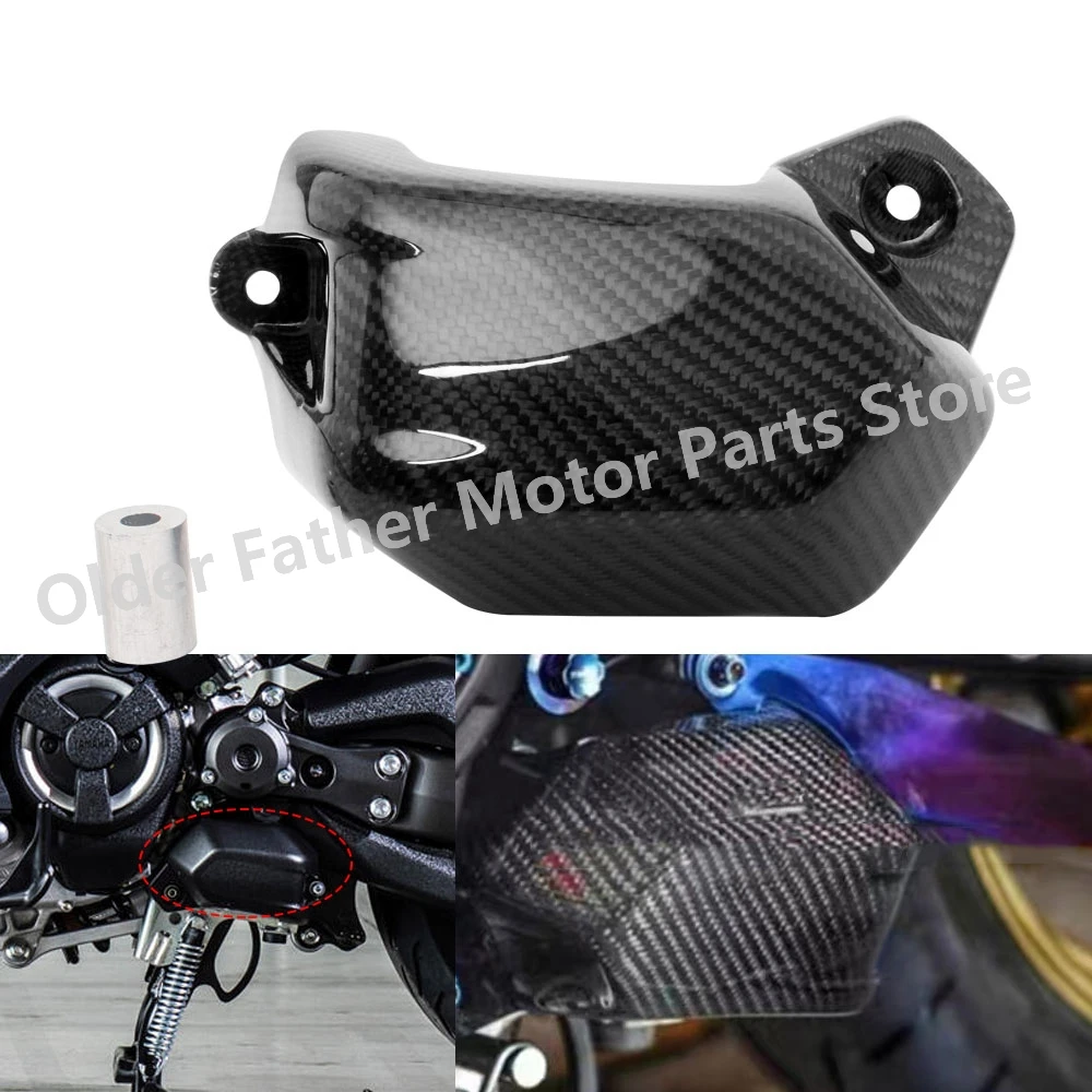 

For YAMAHA T-MAX 560 530 tmax560 tmax530 Moto Carbon Fiber Frame Middle Column Guard Cover Protector Decorative Cover Accessory