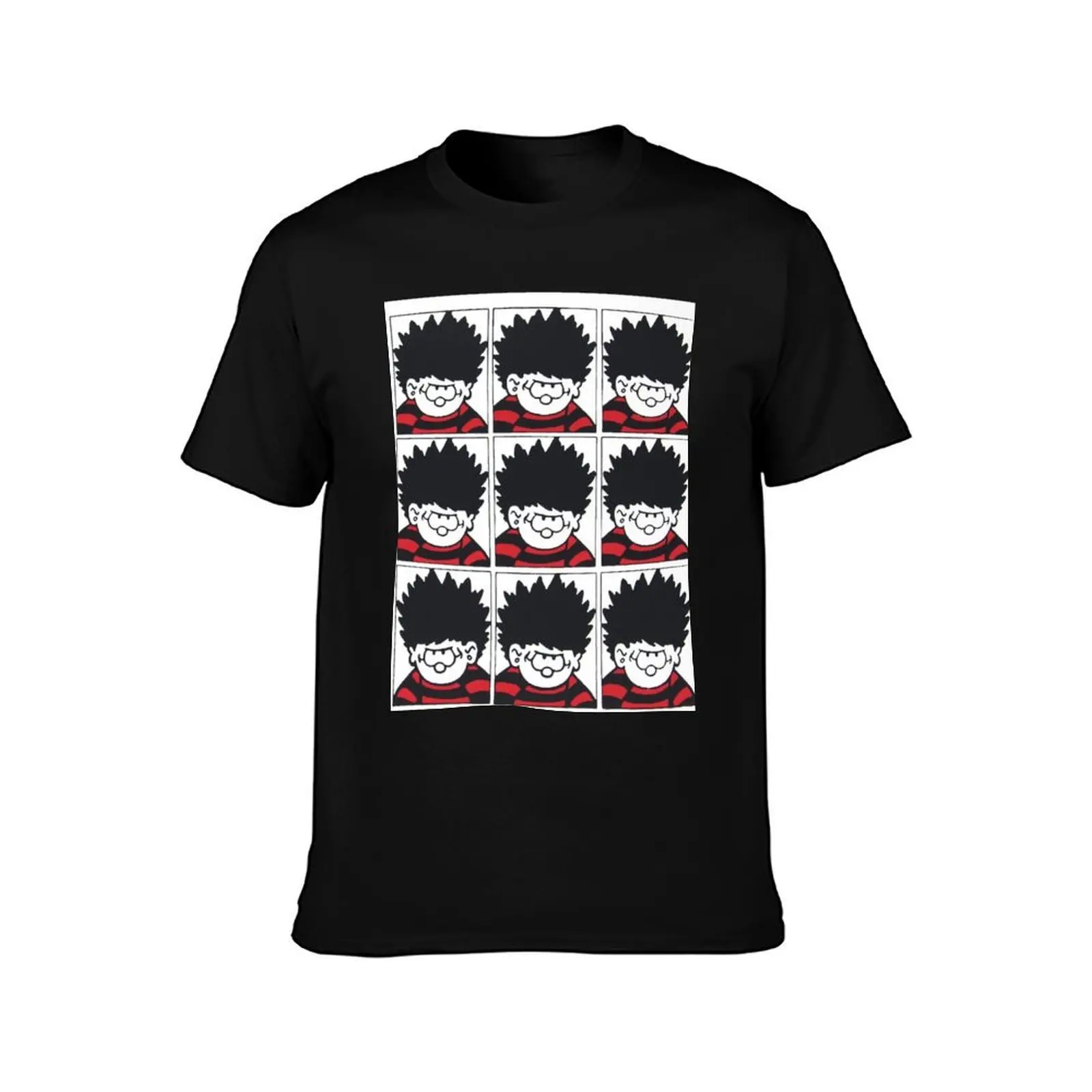 Classic Dennis the Menace retro grid. Vintage T-Shirt Sport Basic Moisture Wicking Tee T-Shirt