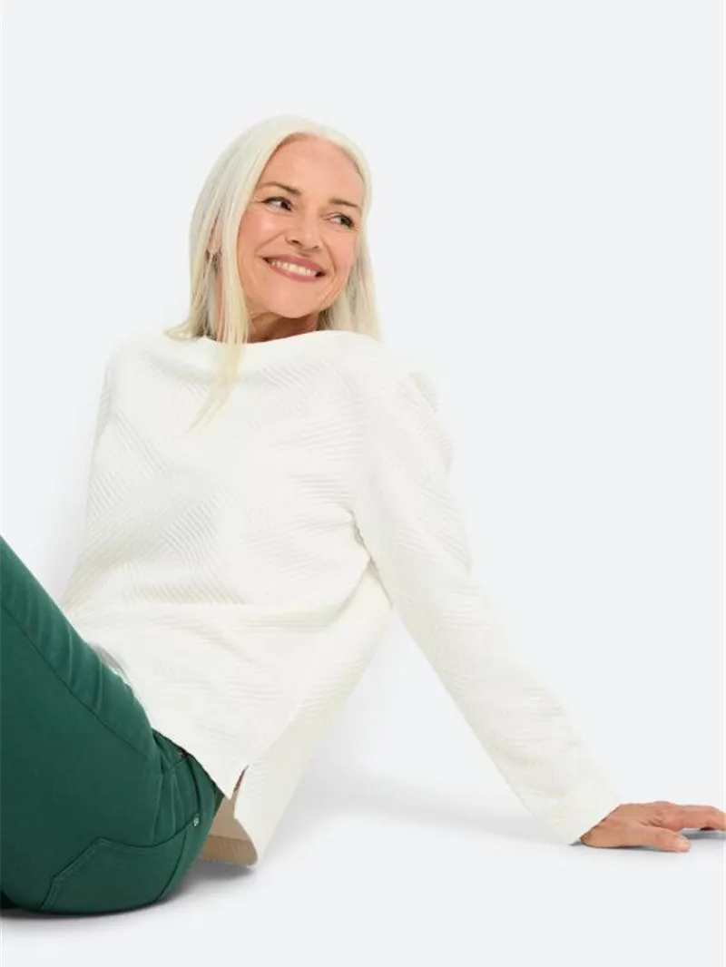 

Loose Long Sve round Ne Large Size Women's Clothing Suitable for Middle-Aged And ly Cotton Blend Fabric Appropriate...