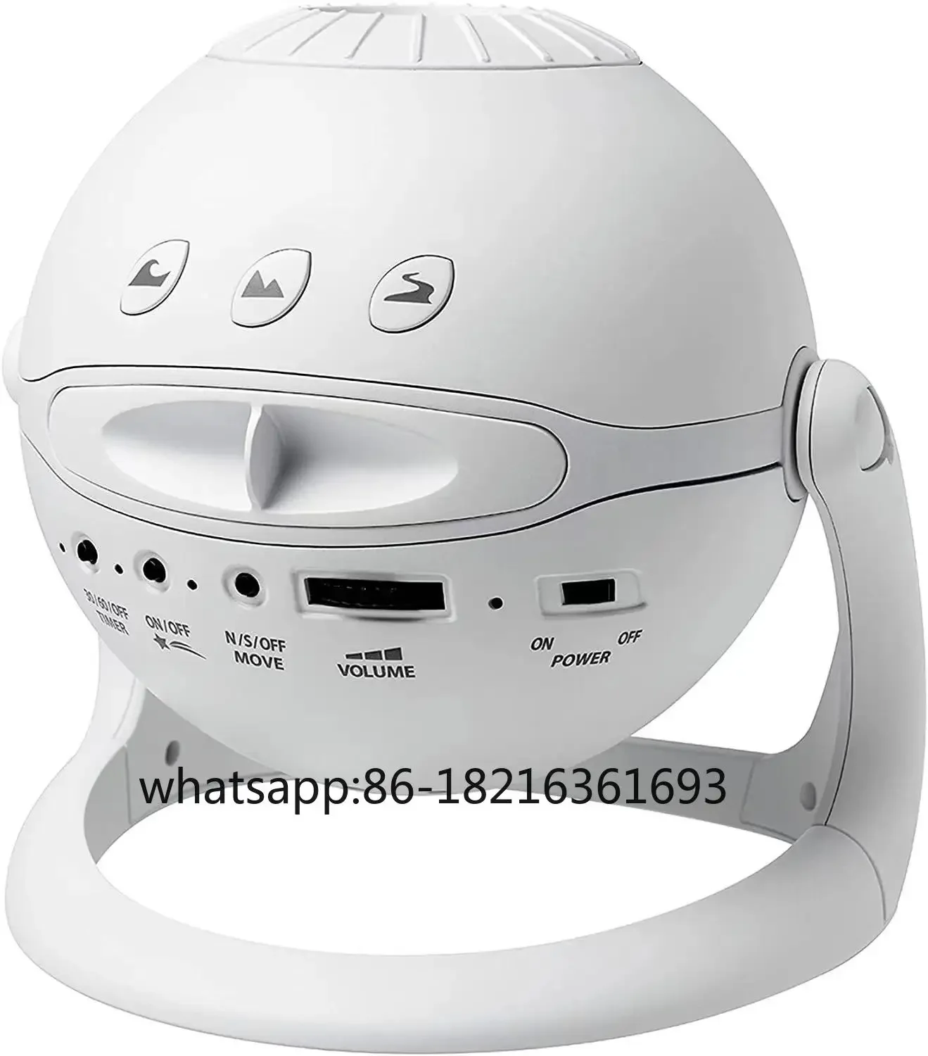 

Suitable for Sega Homestar Fifth Generation Starry Sky Projector Sleep Aid Lamp White