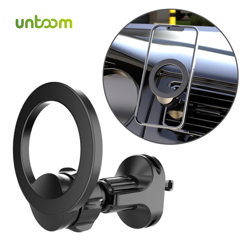 Untoom Magnetic Car Phone Holder Car Air Vent Phone Stand for iPhone 13 12 Pro Max Xiaomi Samsung Huawei Magnet Car Phone Mount