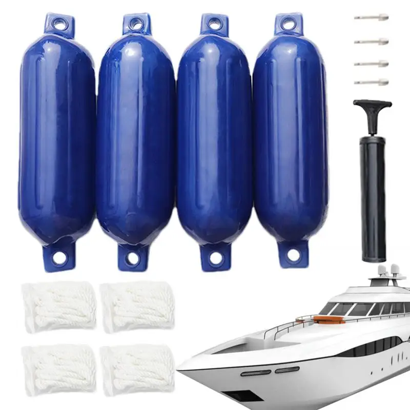 

Boat Bumpers Fenders Versatile Inflatable Boat Fenders Boat Fenders Reusable Ribbed Center Hole Design Boat Accessories For