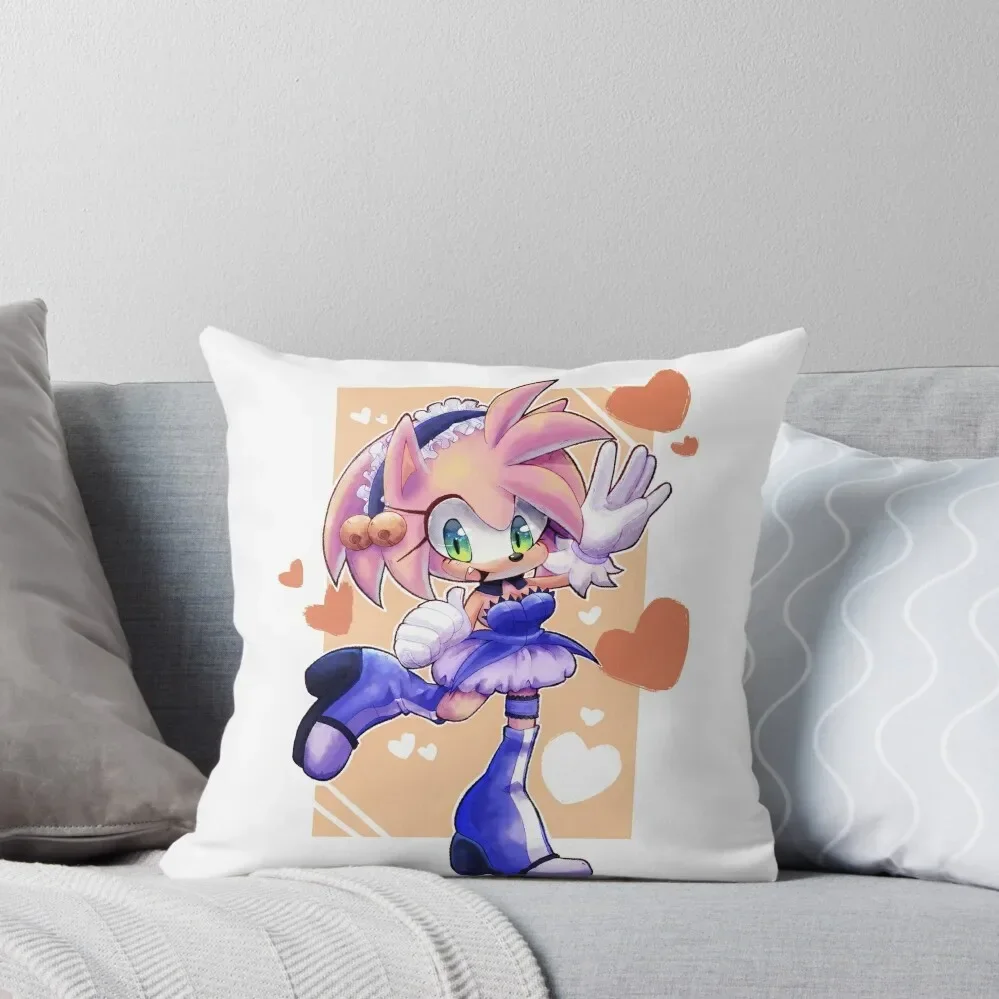 Amy Rose Tokyo Mew Mew Throw Pillow Pillowcases Anime Bed pillowcases pillow