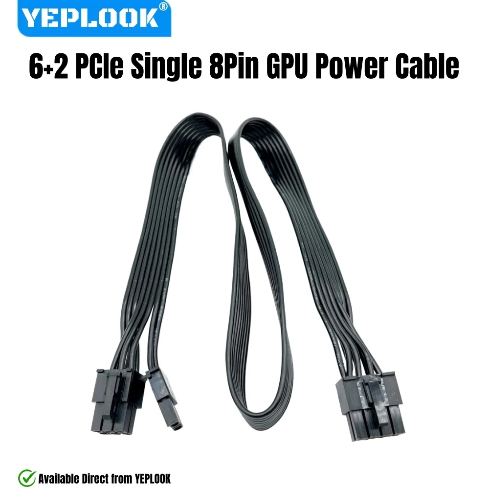 Modular Power Cable for Great Wall E850, E750, E650, E550 Gold Semi-Modular Power, PERIPHERAL, SATA, 6+2 PCIe 8Pin, 4+4Pin CPU