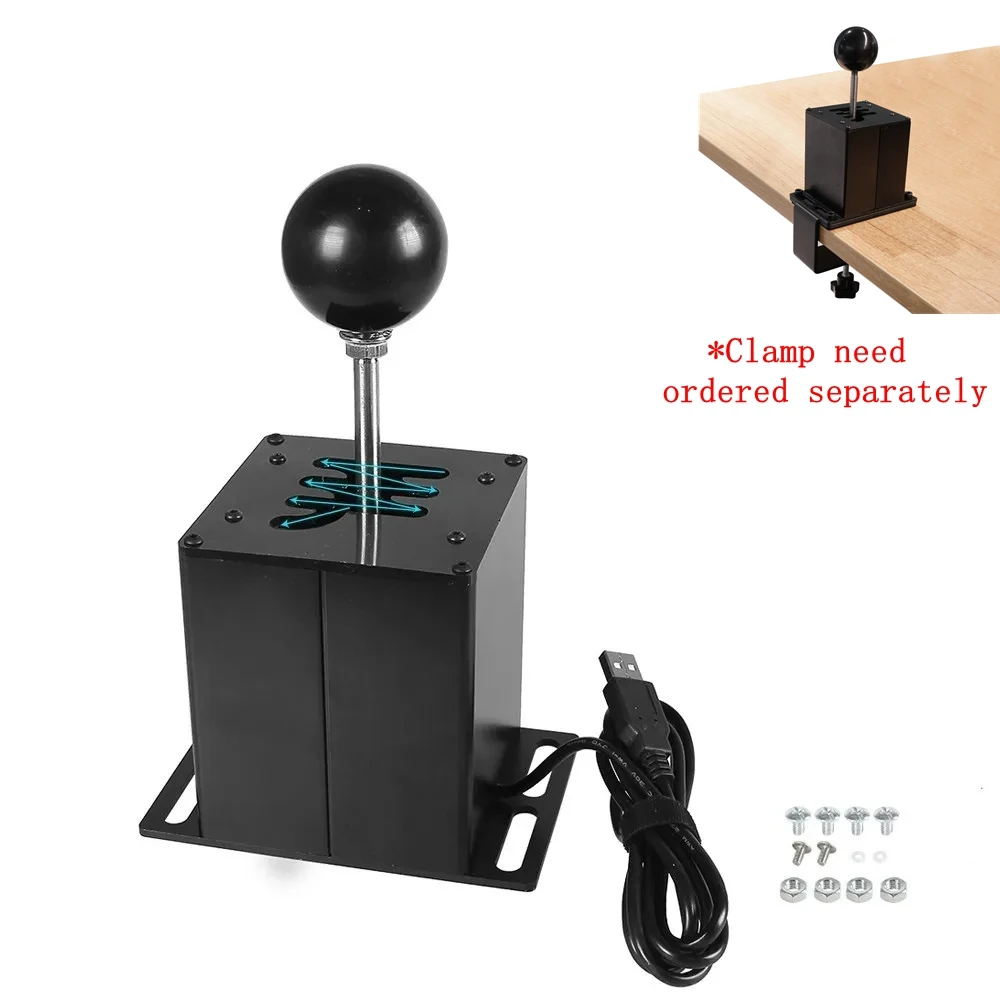 PC USB H Gear Shifter dla Logitech G27 G29 G25 G920 dla Thrustmaster T300RS/GT gałka zmiany biegów dla ETS2 Simracing Racing Game — zdjęcie 2