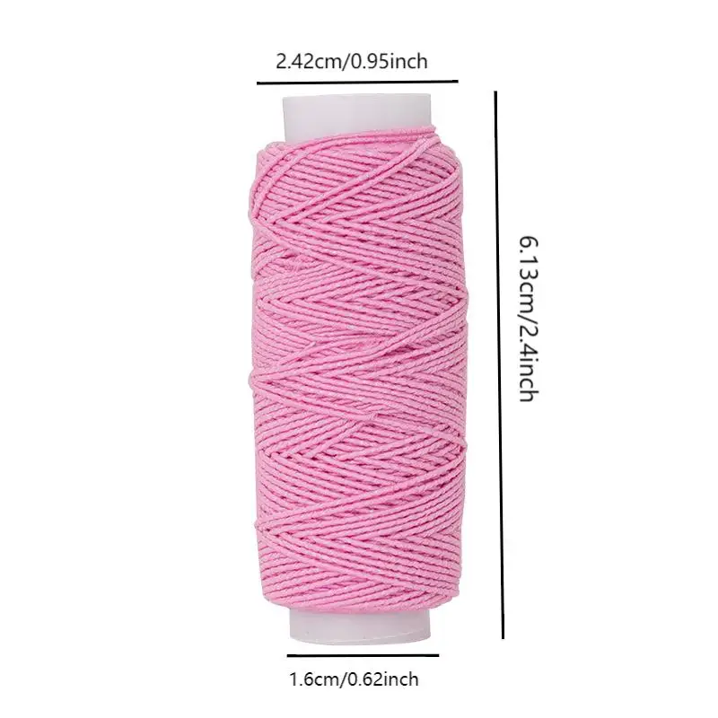 12PCS 0.6 mm color elastic rope very fine high elastic thread sewing machine base line DIY clothing, thin rubber thread