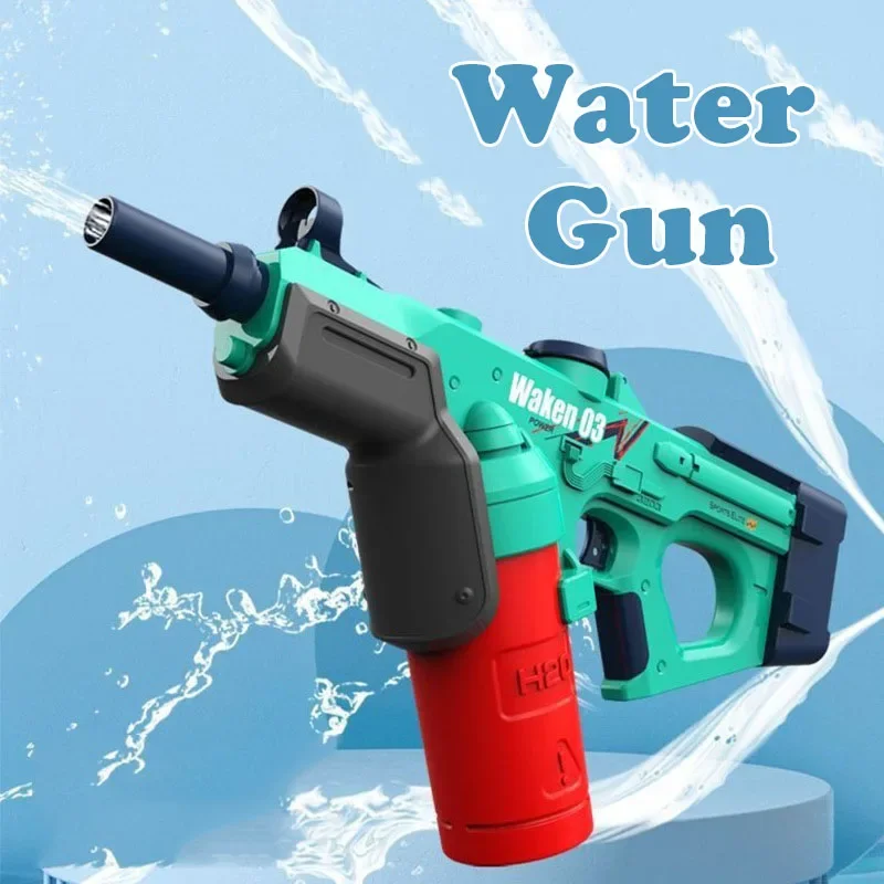 2024 Electric Toy Water Gun Dolphin Outdoor Portable Swimming Pool Battle Party Large Capacity Water Toy Gun Gift for Kid Adult