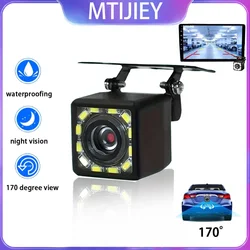 car rear view camera, universal LED, night vision, backup parking, reverse, waterproof, 170 wide angle, HD