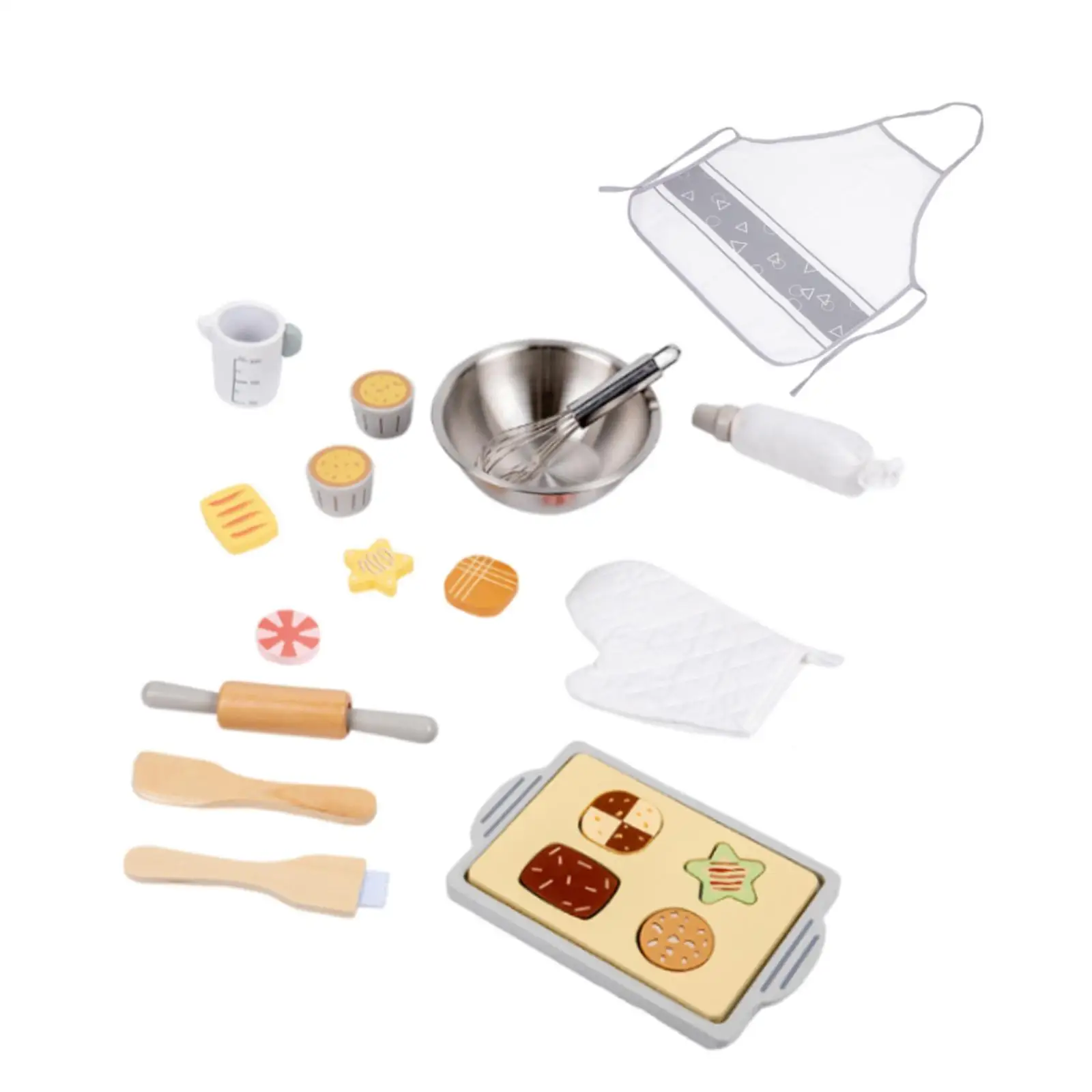 Kids Baking Pretend Toy Hands on Abilities Montessori Kitchen Toys for Kids