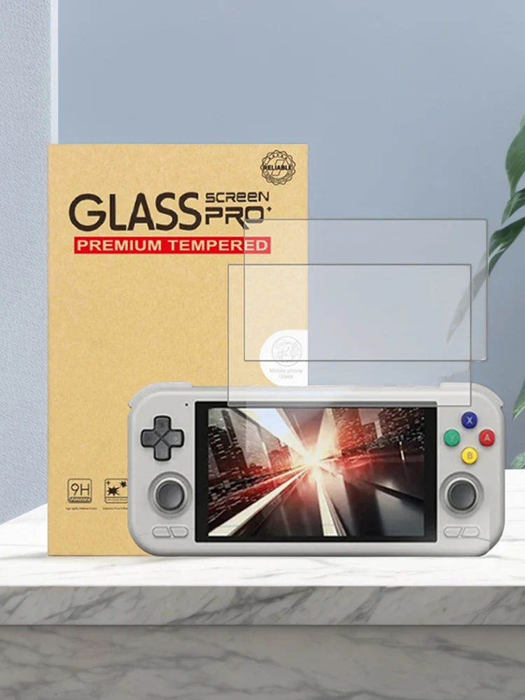 ل Retroid Pocket 4 Pro/4 واقي للشاشة من الزجاج المقسى 9H HD طبقة رقيقة واقية من الزجاج المقسى ملحقات ألعاب فائقة الوضوح #5