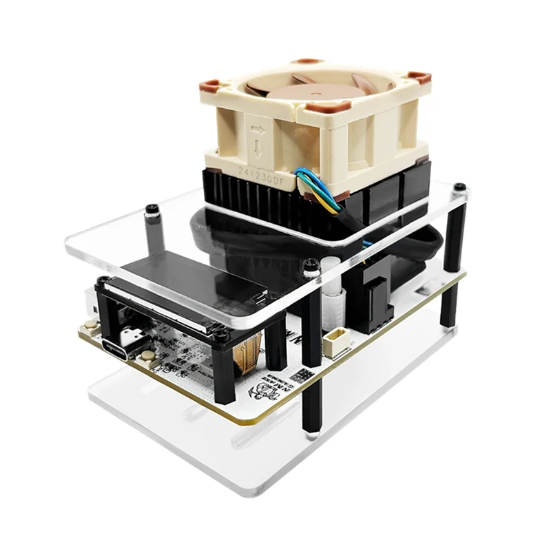 TA-Bitcoins Miner 1.2TH/S Solo Miner 1.2TH/S BM1370 Asic Chip 2.4G Wif BTC Lotterys Miner EU Plug