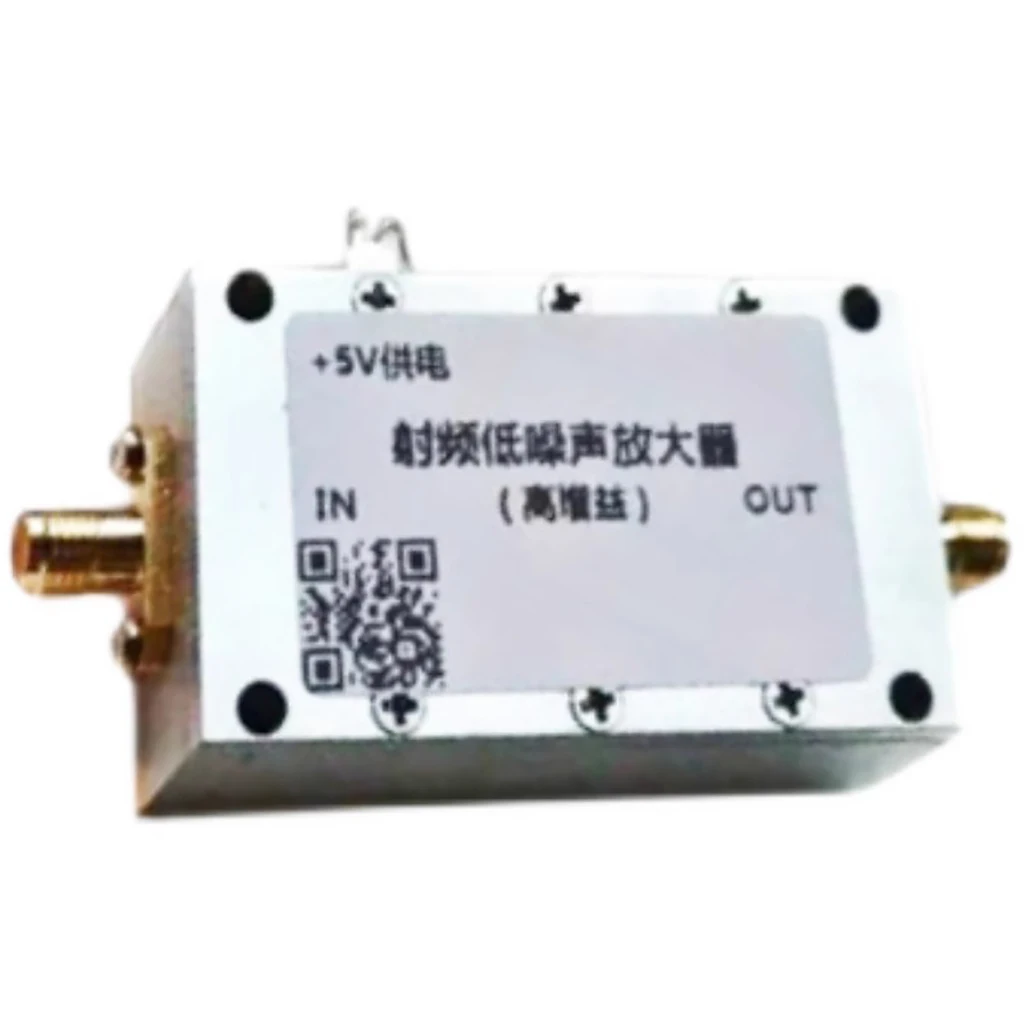 

SMA RF Low Noise Amplifier 0.01-4GHz 40dB High Gain 5V Support LNA UHF VHF GPS for Broadband Receiver Systems Spectrometer