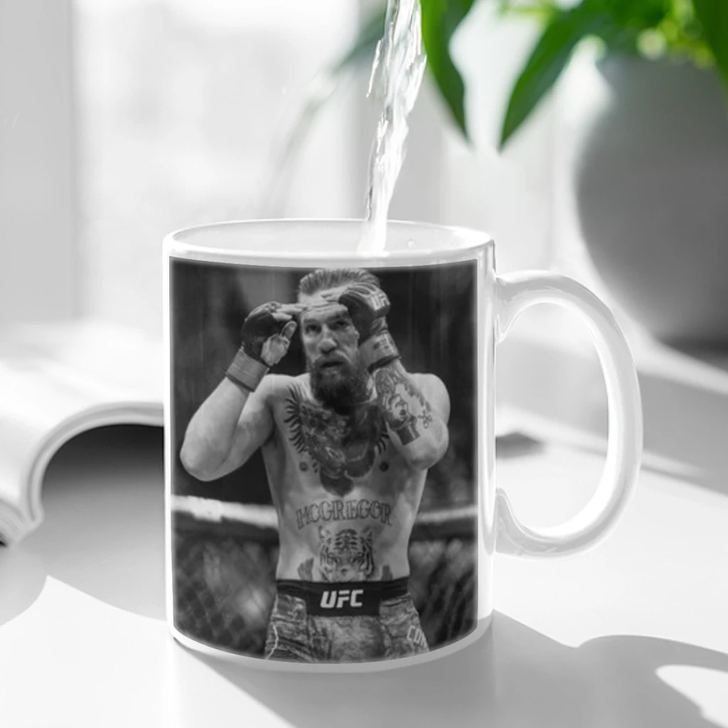 C-CONOR MCGREGOR Free shipping Ceramic Cup Coffee Oatmeal Breakfast Cup Creative Personality Mug