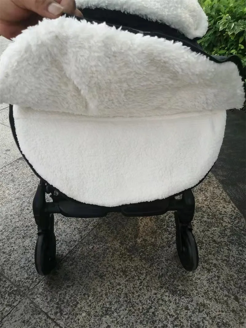 0-24Months Baby Carriage Sack Winter Baby Stroller Foot Cover Thickened Stroller Footmuff Baby Accessories