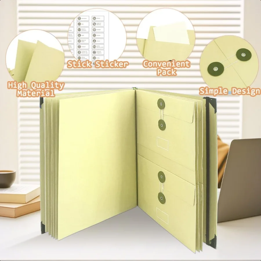 В футляре I Go Missing Binder Импортная папка для документов Органайзер для документов Life Binder для важных документов в зависимости от расширения