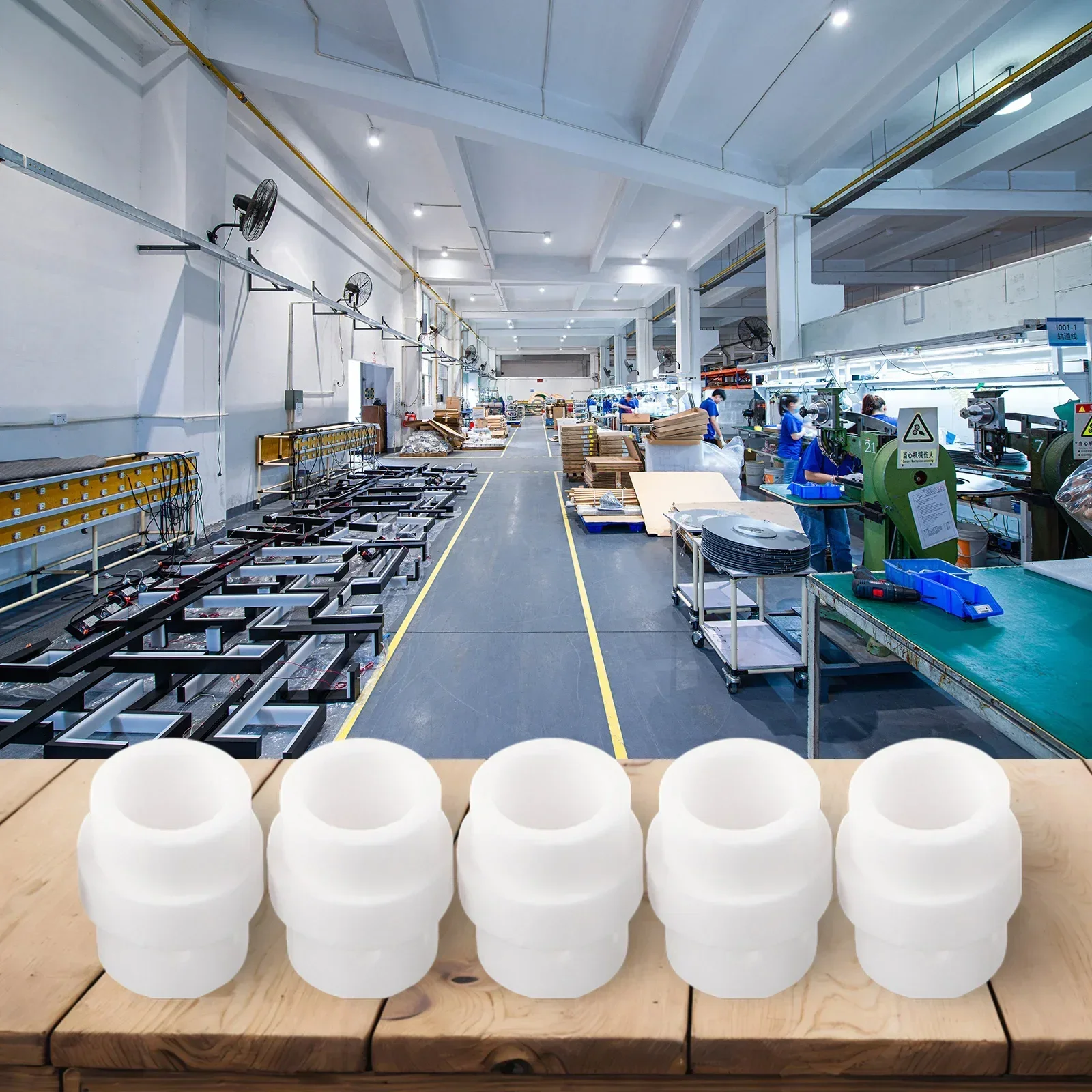 MB 24 KD MIG 250A Welding Torch Gas Diffusers For For Abicor Style Pack Of 5 Efficient And Long Lasting