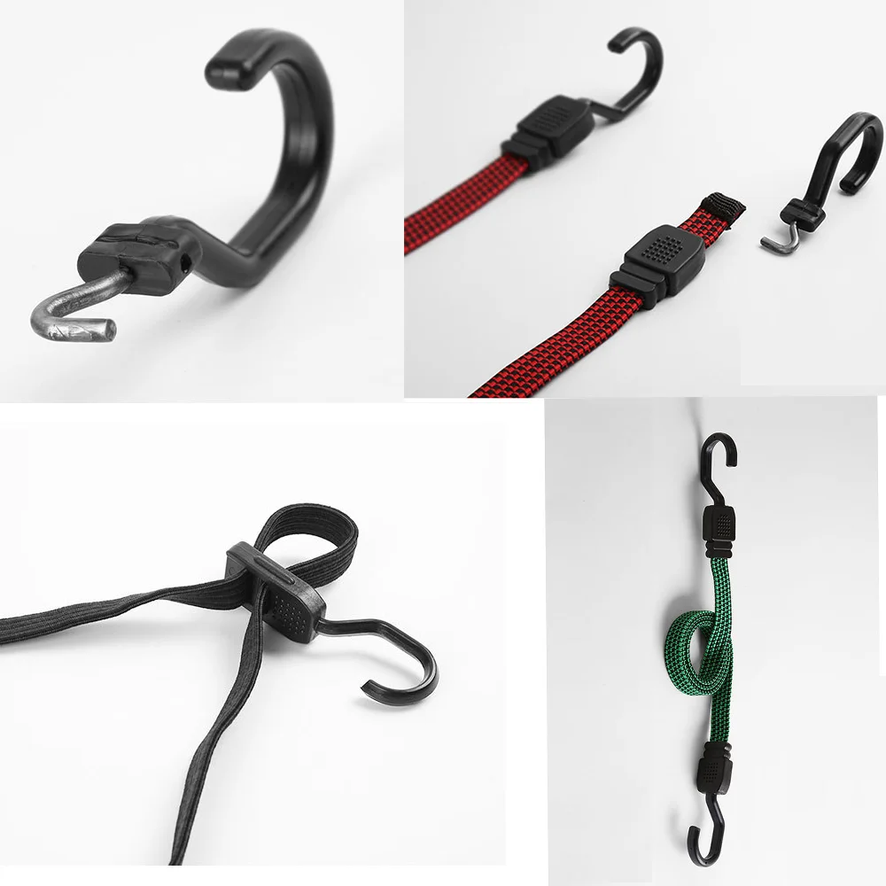 New Bicycle Accessories Elastics Rubber Luggage Rope Cord Hooks Bikes Rope Tie Bicycle Luggage Roof Rack Strap Fixed Band Hook