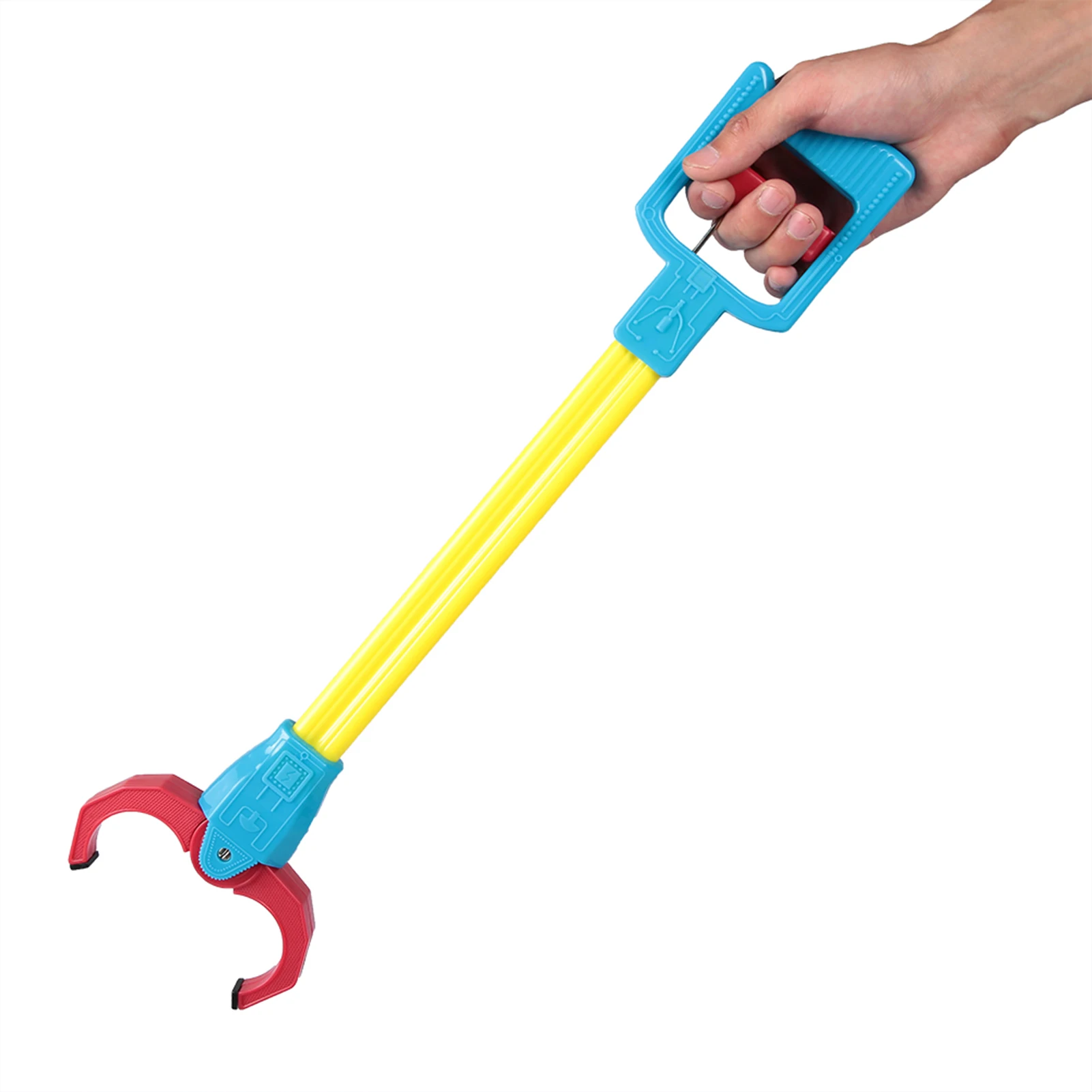 Hand Claw Grabber for Kids, Intelligence Toy, Grabbing Pick Up Toys, Clip Picker enrolado à mão, Space Mechanical Toys, Green