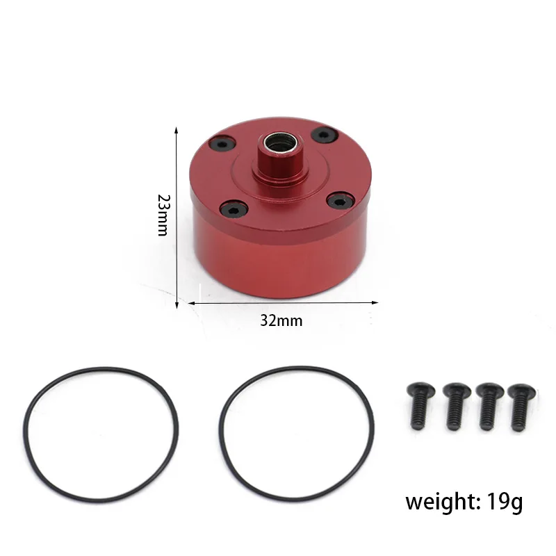 Metal Differential Case Diff Case for Arrma 1/8 Kraton Senton Talion Typhon Outcast 1/7 Infraction Limitless Upgrade Parts