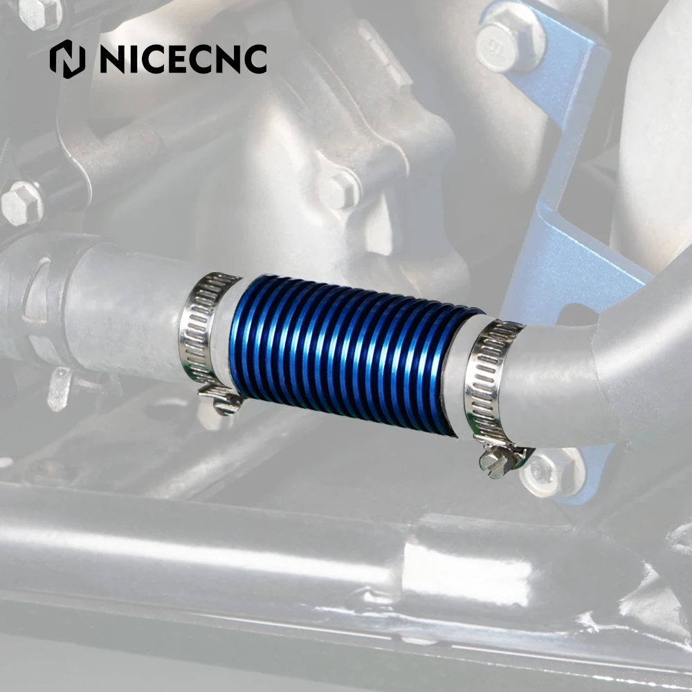 

NICECNC Aluminum & Stainless Steel ATV In Line Super Water Cooler For Yamaha Raptor 700 Banshee 350 Blaster 200 YFZ450R TRX450R