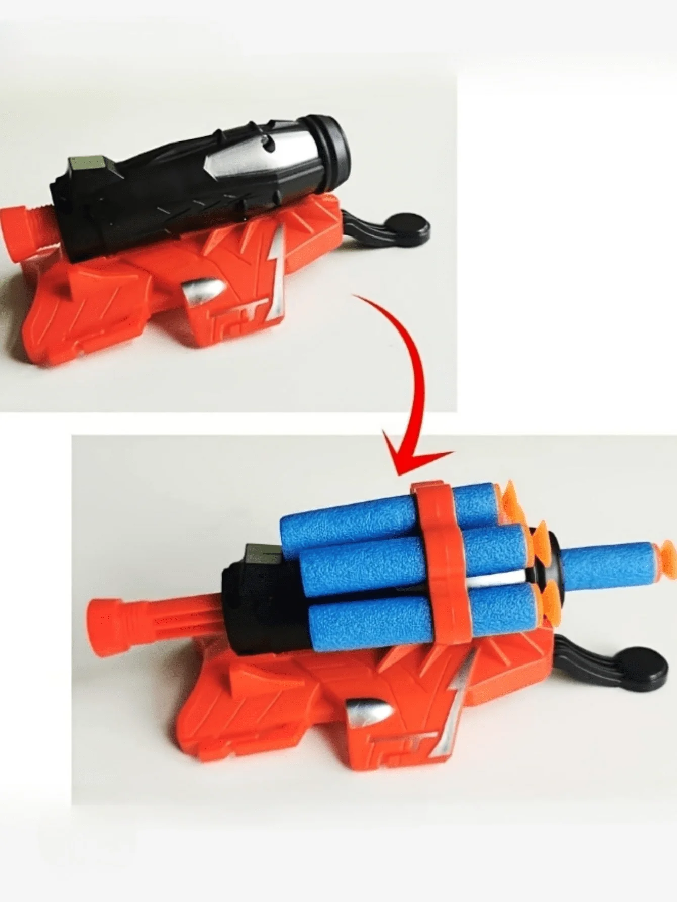 Conjunto de brinquedos de pulso lançador de heróis, luvas de cosplay, brinquedos de dramatização de super-heróis, presente para aniversário, dia das bruxas, cosplay