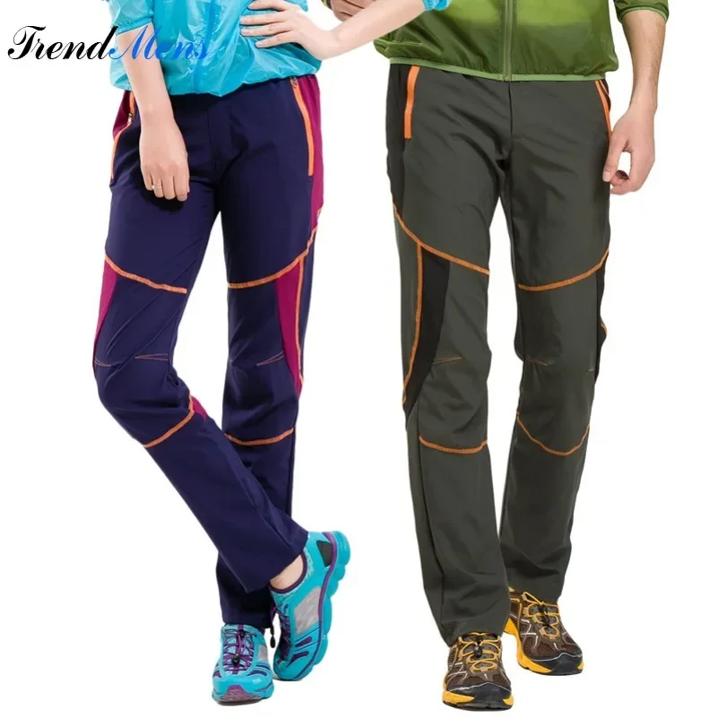 

Men Stretch Hiking Pants Women Summer Quick Dry Breathable Trousers Outdoor Mountain Climbing Fishing Trekking Lightweight Pants