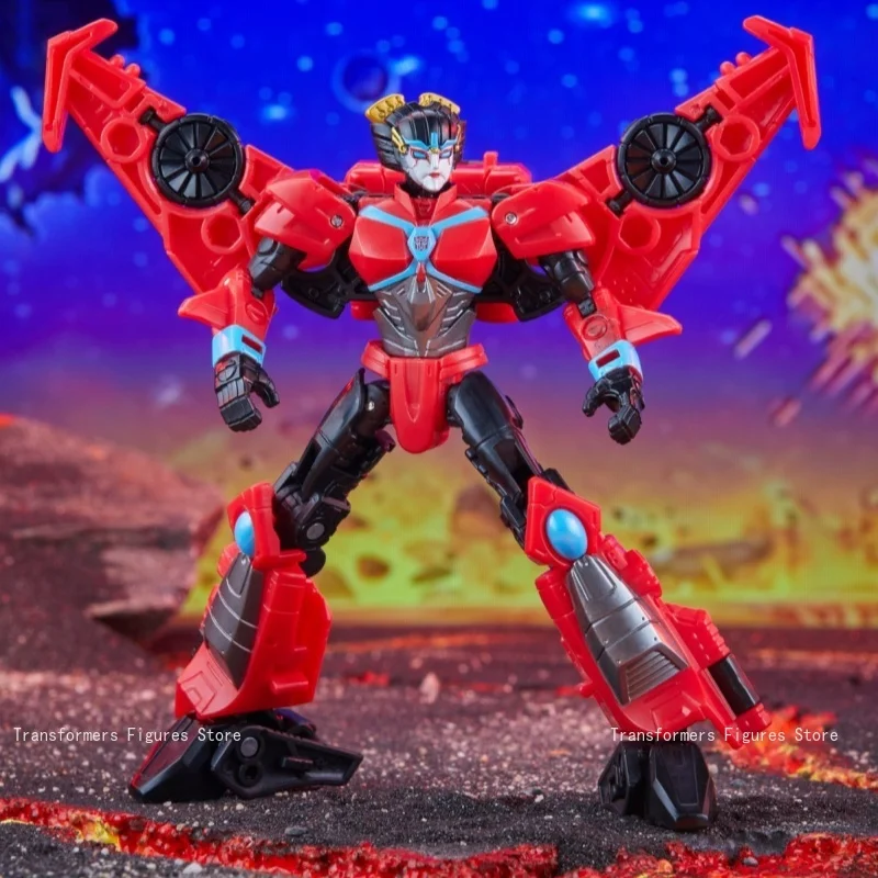 재고 있음 Transformer G 시리즈 Cybertron D-Windblade G1 영화 피규어 모델 애니메이션 액션 변형 로봇 장난감 인기있는 희귀 선물