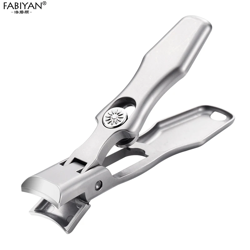 Anti-splash Nail Clippers For Thick Nails Trimmer Wipe Jaw Opening Manicure Fingernail Toenail Cutter Scissors Tools