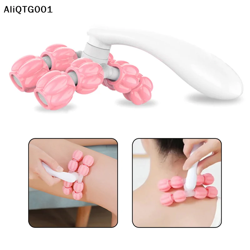 

Ручной массажер-ролик для снятия боли в руках, мышцах спины, шее, стопах, плечах и ногах, 1 шт.