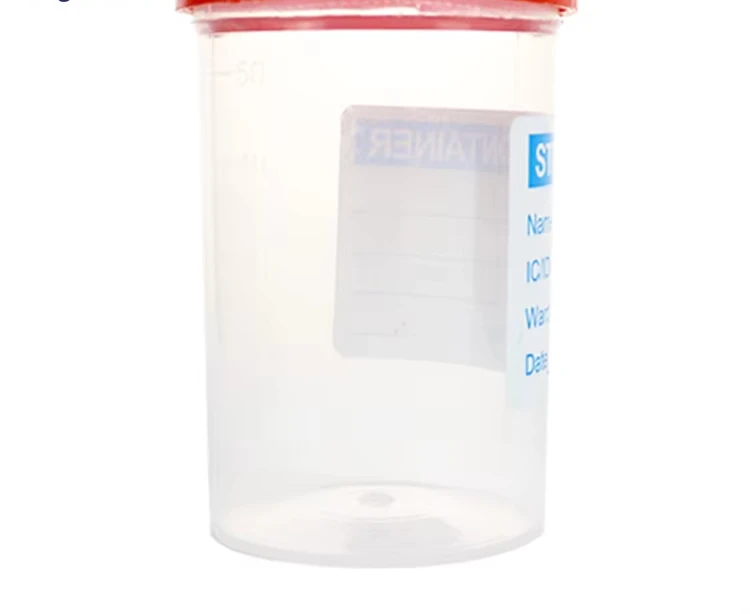 Recipiente de urina estéril médico Recipientes estéreis de urina e fezes