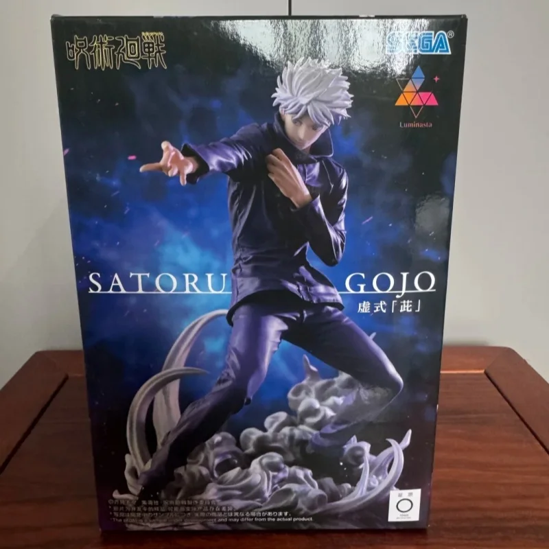 

В наличии: Оригинальная коллекционная фигурка Sega Luminasta Jujutsu Kaisen Satoru Gojo в виртуальном стиле, фиолетовая, модель 2026 года, игрушка-подарок