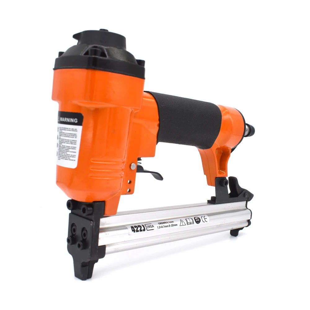 20GA Pneumatic U Stapler Framing Tacker 422J Air Staple Gun For Woodworking