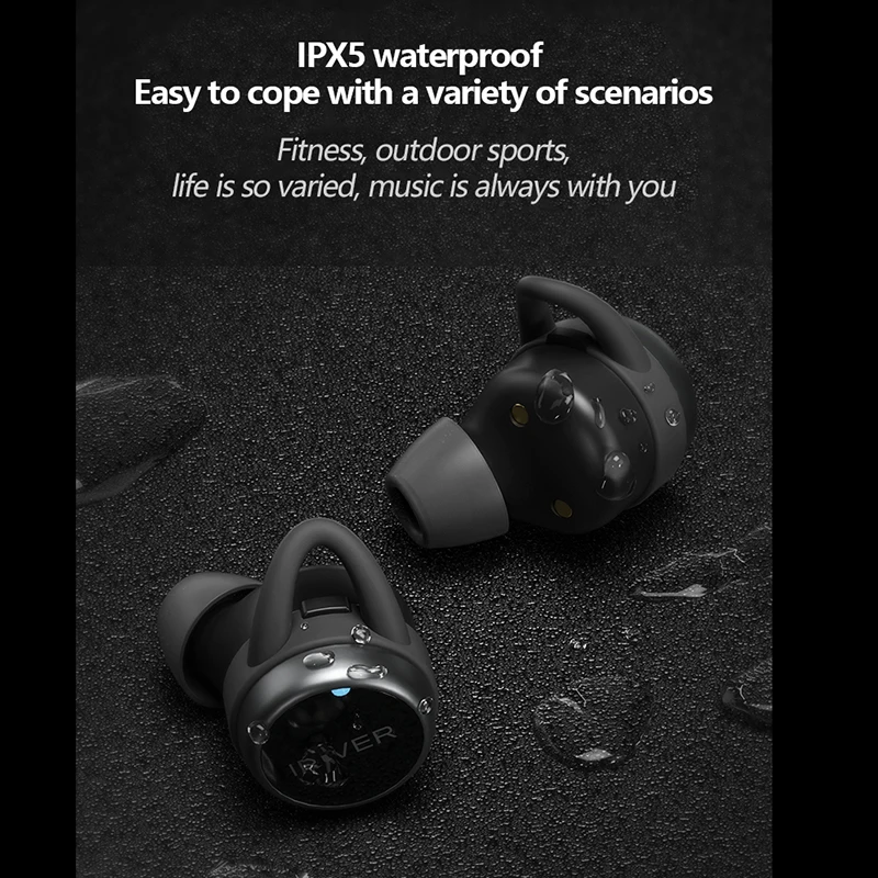 Auricolari Stereo Wireless originali IRIVER ICE100 True Bluetooth 5.0 auricolari sportivi impermeabili IEM IPX5 ad alta sensibilità