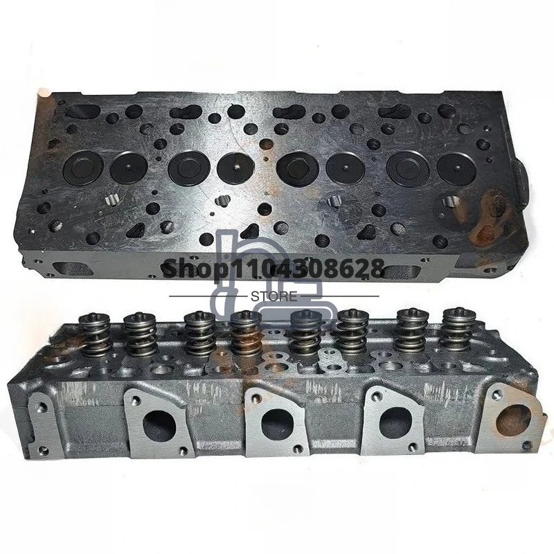 

Complete Cylinder Head With Valves +Cylinder Head Gasket V1505 For Kubota Excavator Diesel Engine Parts Excavator Parts