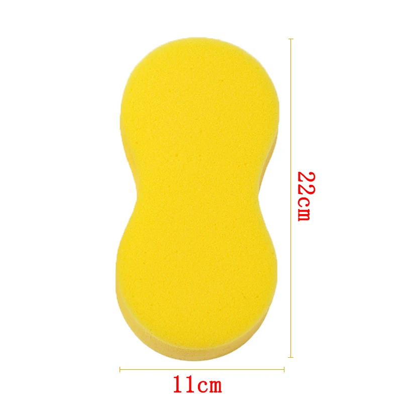 1/2/3Pcs High-density Car Washing Sponges Large Honeycomb 8-shaped Sponges Block  Car Cleaning Waxing Tools Cleaning Accessories