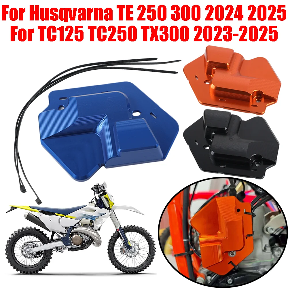 

Для Husqvarna TC 125 250 TC125 TC250 TX 300 TX300 TE 250 300 TE300 TE250 аксессуары для мотоциклов левая крышка клапана Power Guard Protector