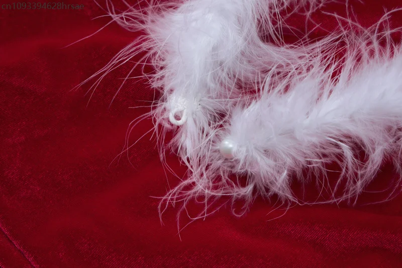 Christmas Fur Collar Women's Dress For New Year Strapless Tight Hip Suspender Dress With Sleeve Mini Club Party Dresses