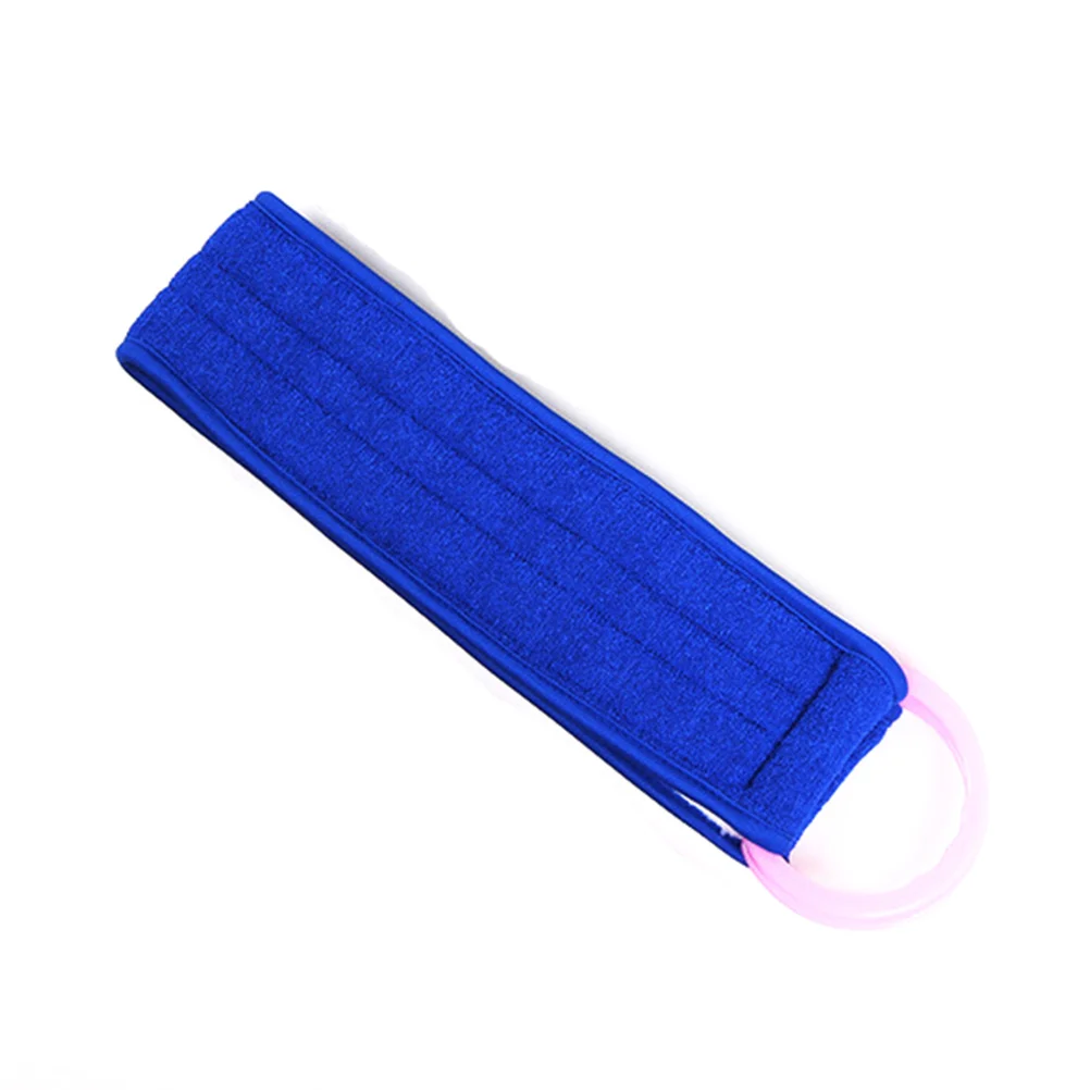 الرجال الاستحمام قطعة أثرية منشفة استحمام زرقاء لينة التقشير الظهر أداة تنظيف حمام المنزلية بوف التطهير السلس الجلد منشفة