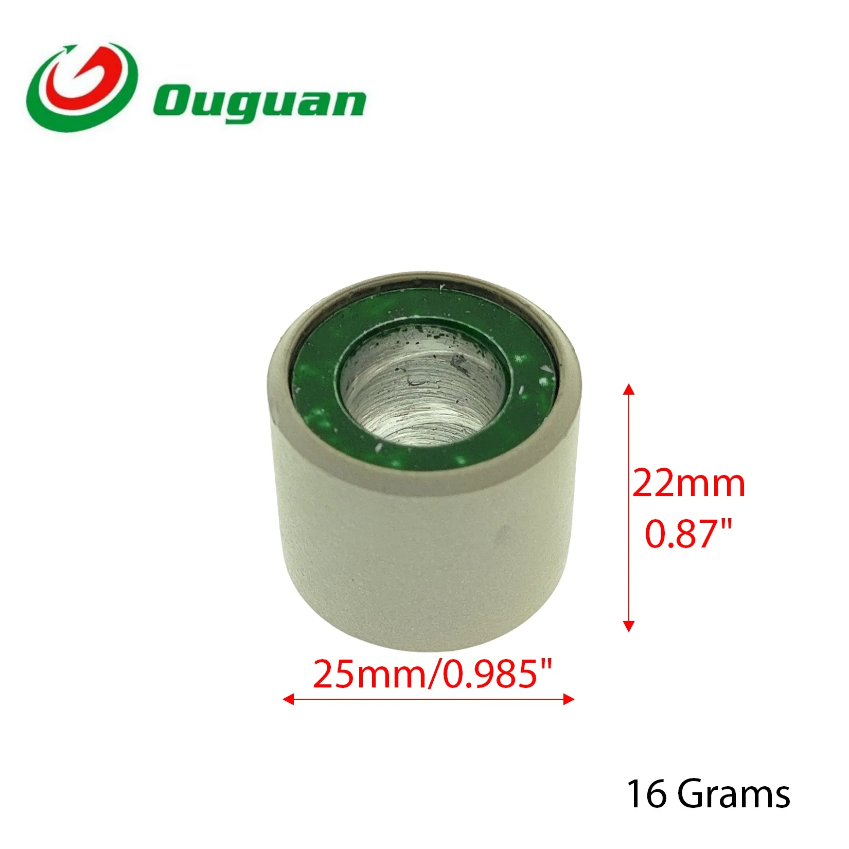 ouguan 16g For TGB Quads Blade 250 2x4 Blade325 Target 325 Variator Racing Roller Beads Set 6pcs/set