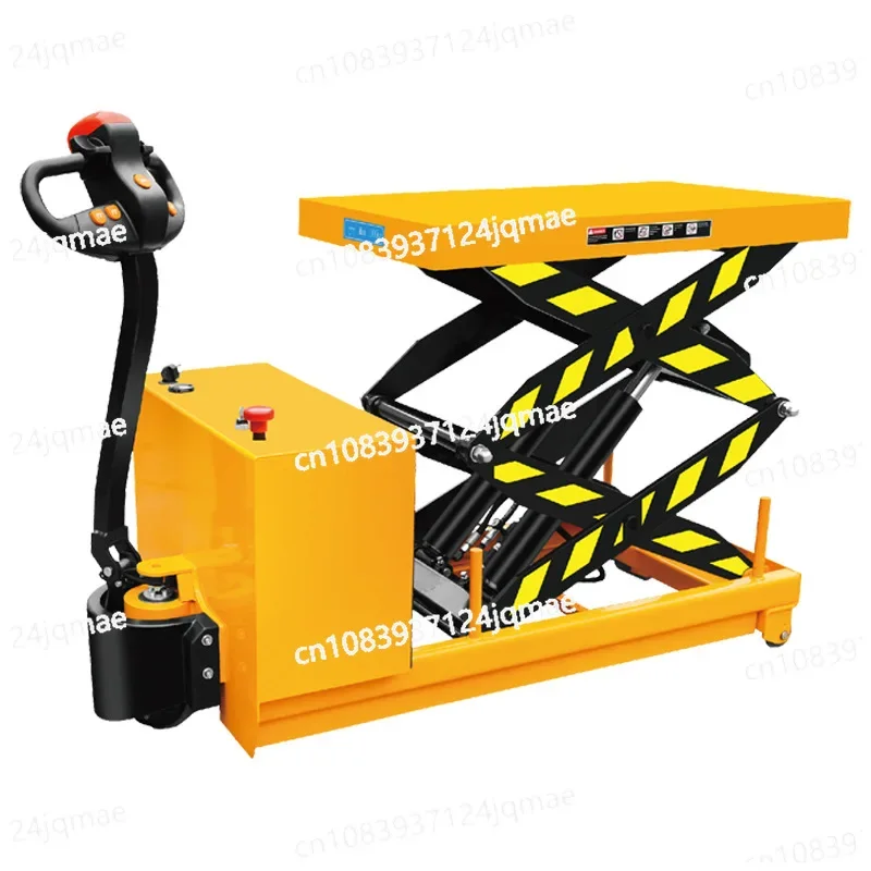 All-electric Scissor Lift Truck Lift 0.5 Tons, Electric Lift Platform Truck