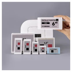 Elektroniczny metka z ceną cyfrowy z atramentem w supermarkecie elektroniczna etykieta cenowa elektroniczny System wyświetlania papieru Demo Kit ESL