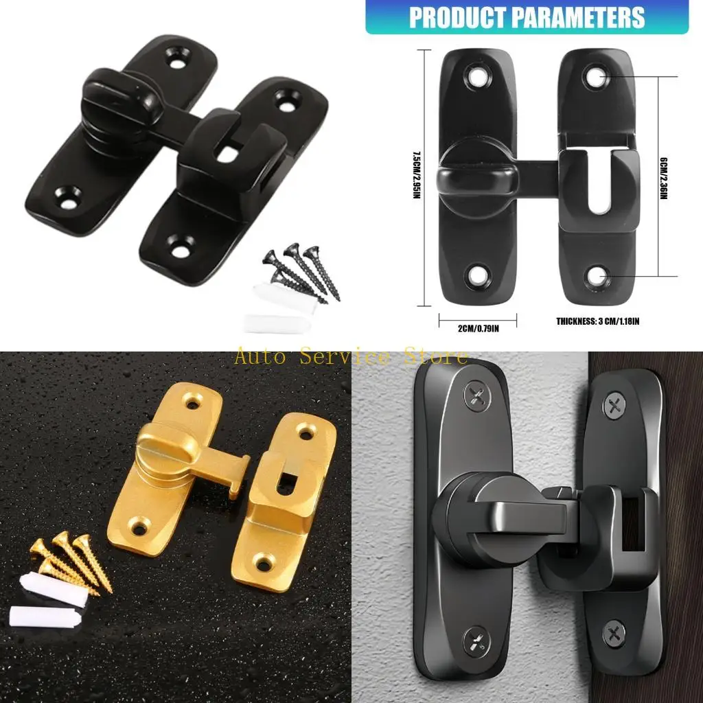 462A Aluminum Bathroom Door Bolts Lock Latches Suitable For Motorhomes Recreational Vehicles Campers Yachts And Household Use