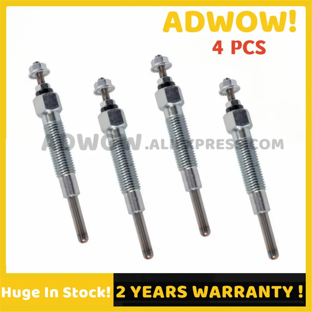 3671042000 Ignition Glow Plugs Heater For Hyundai H-1 H100 2.5 2.6 Mitsubishi L300 L200 Pajero Nissan Pick-Up 2.7 82-10 MD077167