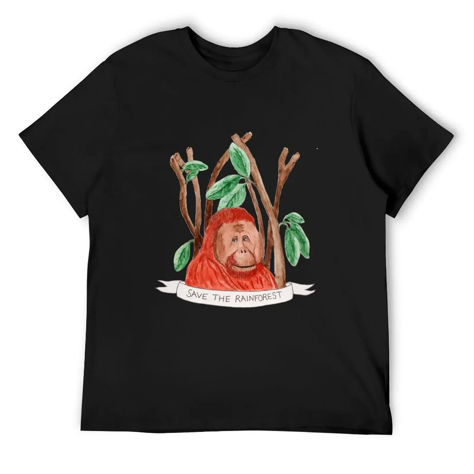 

Save the Rainforest T-Shirt custom shirt custom t shirt vintage graphic t shirts T-shirt men