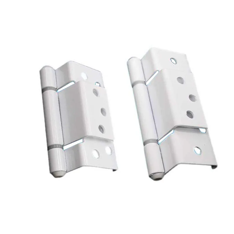 

2PCS Plastic Steel Doors Windows With Internal Hinges External Open Windows Hardware Door And Window Accessories 75/95 Iron Hing