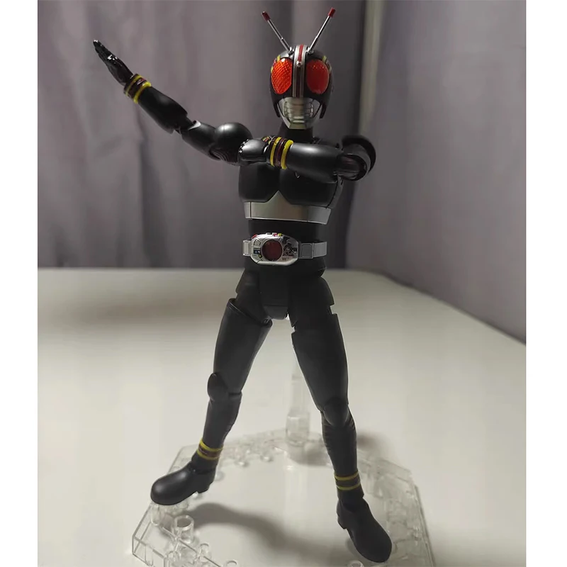 New Original Bandai Spirits Figure-Rise Standard Pvc Frs Masked Rider Black Kamen Rider Mask Black Action Figure Toys Xmas Gift