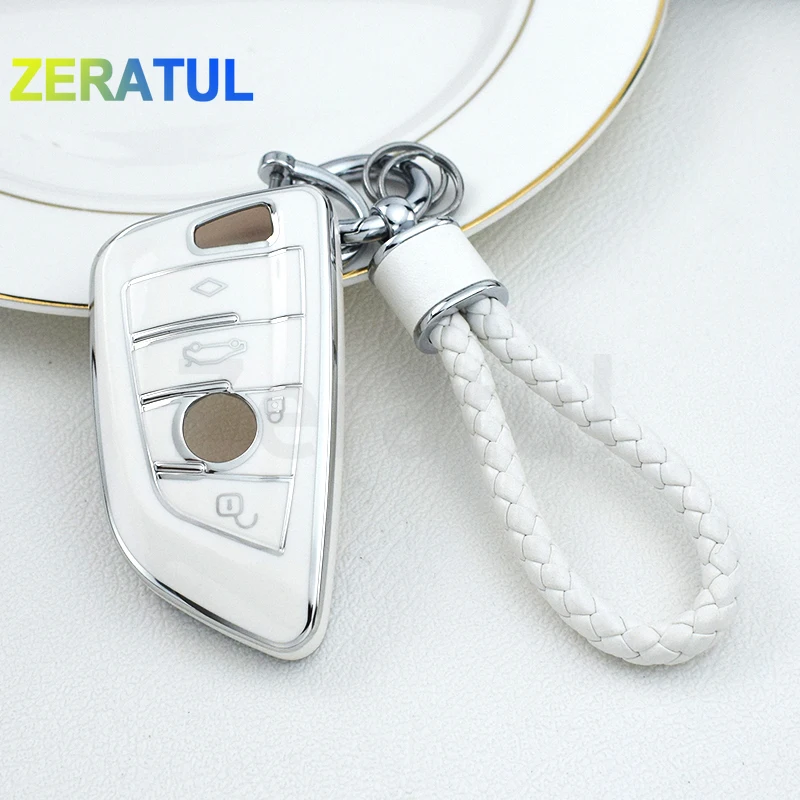 TPU Car Key Case Cover Shell Fob For BMW 1 3 5 7 Series F10 F20 F32 F34 F21 F30 F31 G30 G20 X1 X3 G01 X4 G02 X5 Accessories