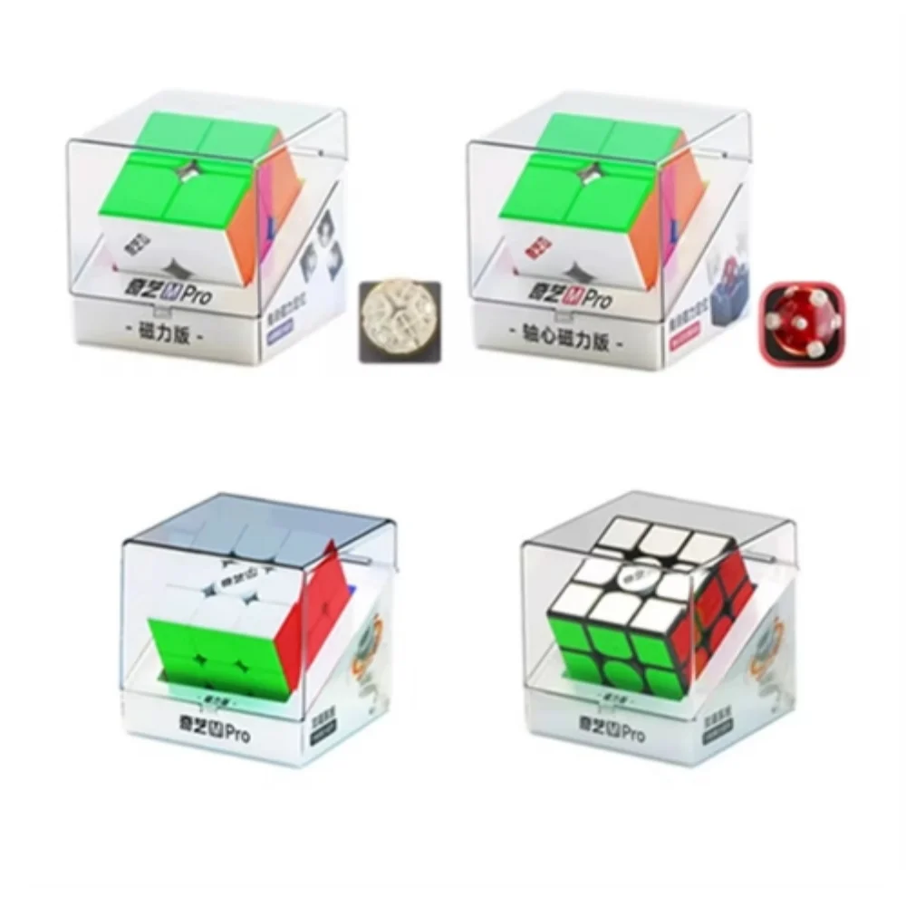 Qiyi M Pro Serie 2x 2/3X3/4X4 Magnetische Magische Kubus Professionele Snelheid Educatie Kinderspeelgoed Snelheid Kubus Cubo Magico Speelgoed